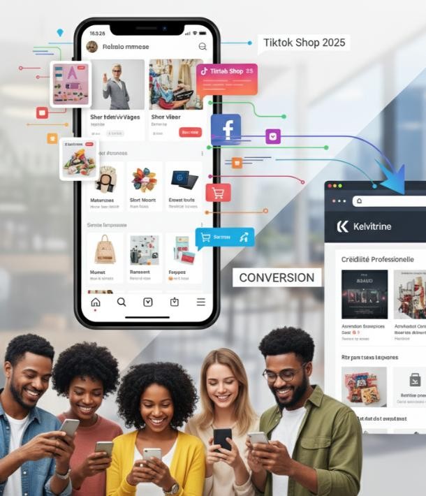 Social commerce : comment les commerçants peuvent transformer leurs réseaux sociaux en vitrines interactives