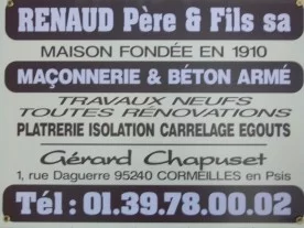 Renaud Père et Fils à Cormeilles-en-Parisis