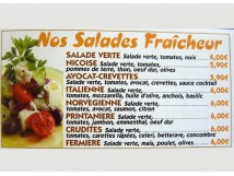 Nos Salades Fra&icirc;cheure