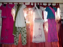 Tenues indiennes (sari) à Gagny