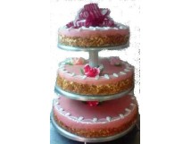 Piece mont&eacute;e en fraisier