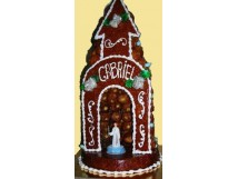 Piece mont&eacute; Cath&eacute;drale en choux