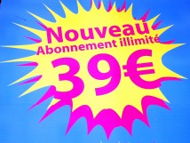 Forfait illimit&eacute;