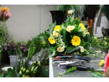 Pr&eacute;paration des bouquets