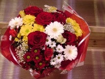 Bouquet "rouge &eacute;motion"