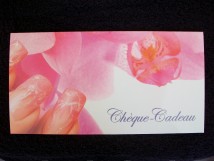 Ch&egrave;que-cadeau