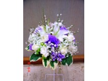 Bouquet mari&eacute; rond