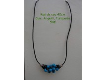 Ras de cou Turquoise 931 à Le Plessis Trévise