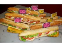Les sandwiches baguettes à Meaux