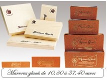 Les marrons glac&eacute;s