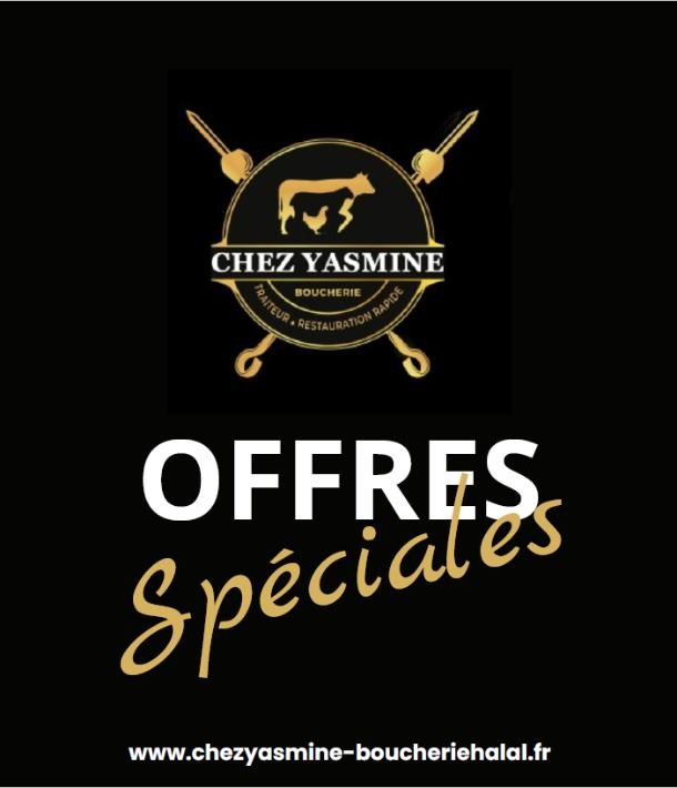 Des promotions halal à prix doux chez Chez Yasmine !