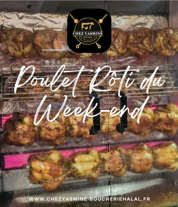 Poulet rôti du week-end Chez Yasmine !