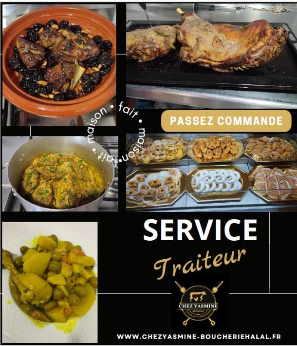 Des plats halal sur commande pour tous vos événements !