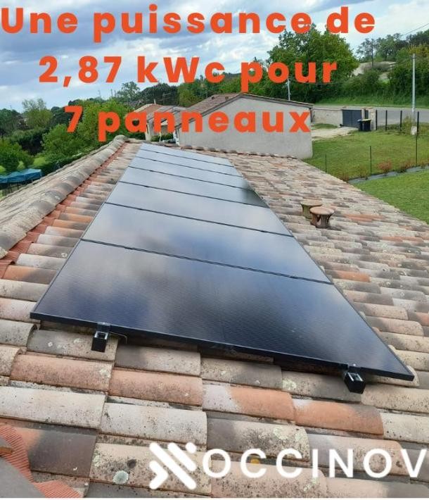 Dernière réalisation : Nouvelle installation solaire à Lacourt Saint Pierre !