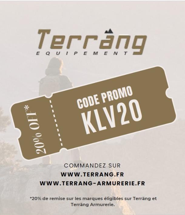 Code promo exceptionnel chez Terräng ! à Auterive