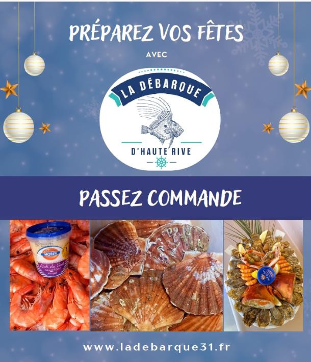 Gisèle attend vos commandes pour les fêtes !