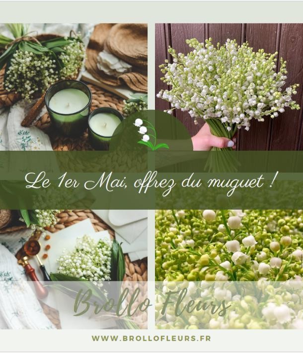 Célébrez le 1er mai avec du muguet porteur de bonheur !