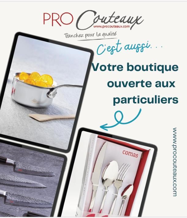 ProCouteaux à Auterive : votre boutique aussi ouverte aux particuliers !