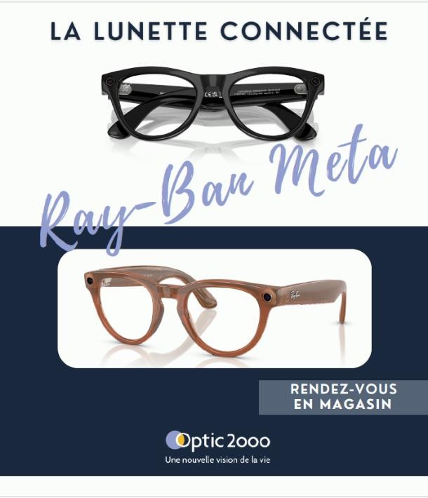 Découvrez la nouvelle génération de lunettes connectées chez Optic 2000 !