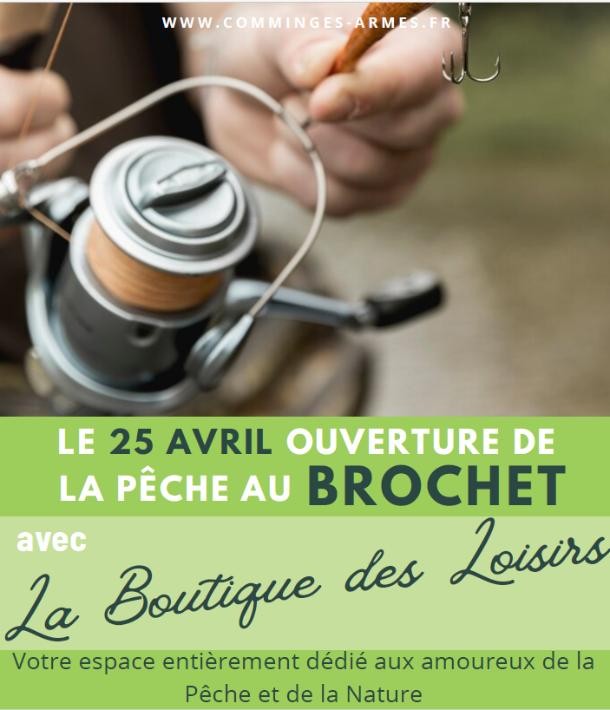Préparez l ouverture de la pêche au brochet à La Boutique des Loisirs !