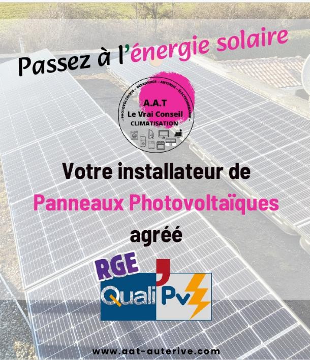 Produisez votre propre énergie solaire avec A.A.T !