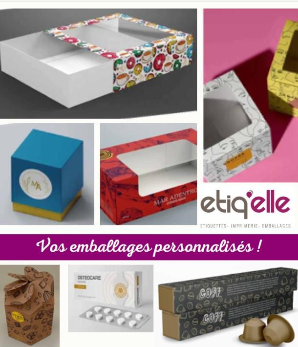 Des emballages personnalisés pour sublimer vos produits !