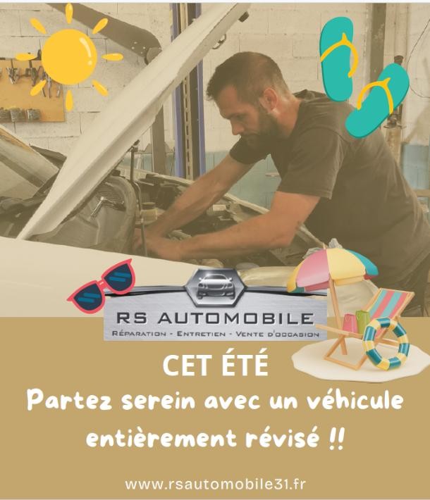 Avant les vacances, faites confiance à RS Automobile pour entretenir votre véhicule !