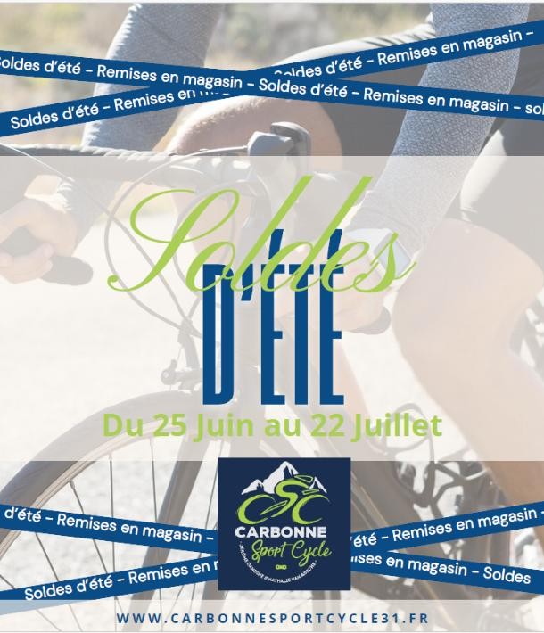 Soldes d été sur les vélos et accessoires !