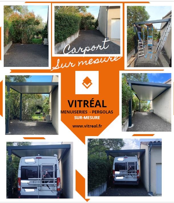 Carport sur mesure : une solution pratique et esthétique pour abriter votre camping-car !