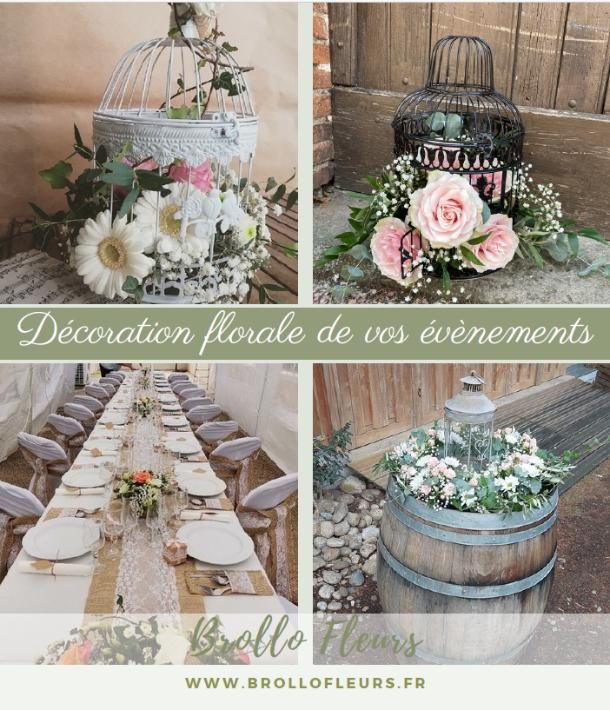 Votre décoration florale pour tous vos évènements !