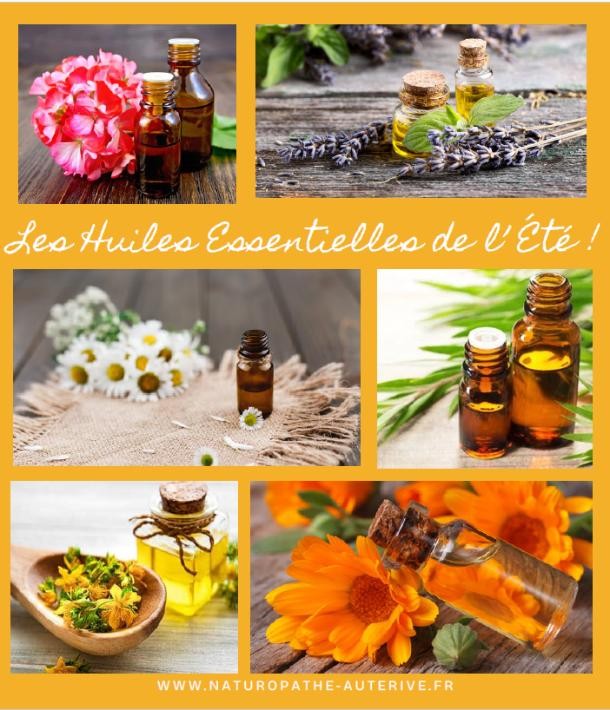 Huiles essentielles de l’été : soulager les maux saisonniers naturellement !