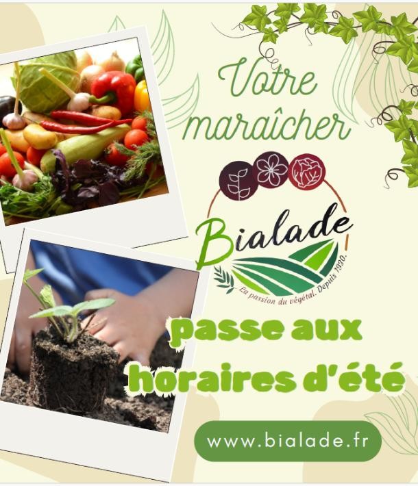 Votre Maraicher Bialade adapte ses horaires pour l