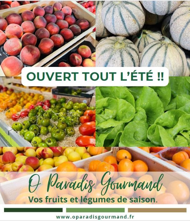 Tout l’été, faites le plein de saveurs chez Ô Paradis Gourmand !