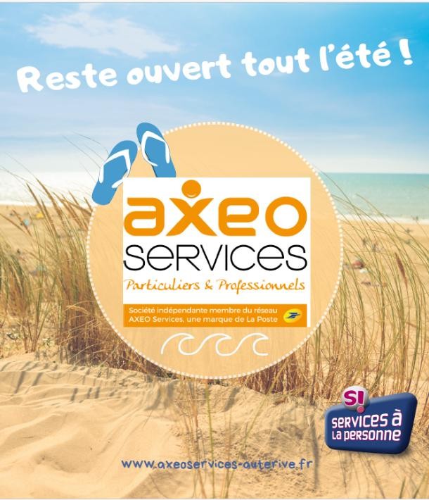 Des services à la personne disponibles tout l’été avec Axeo Services !