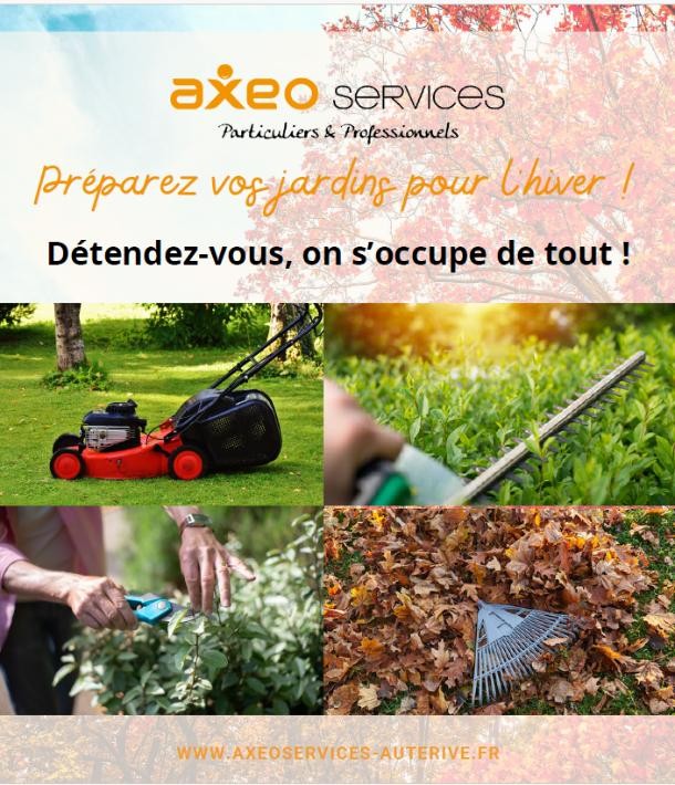 Préparez votre jardin pour l’hiver avec Axeo Services !