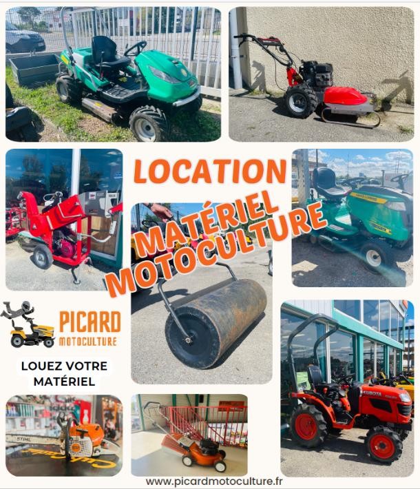 Picard Motoculture : louez votre matériel de motoculture !