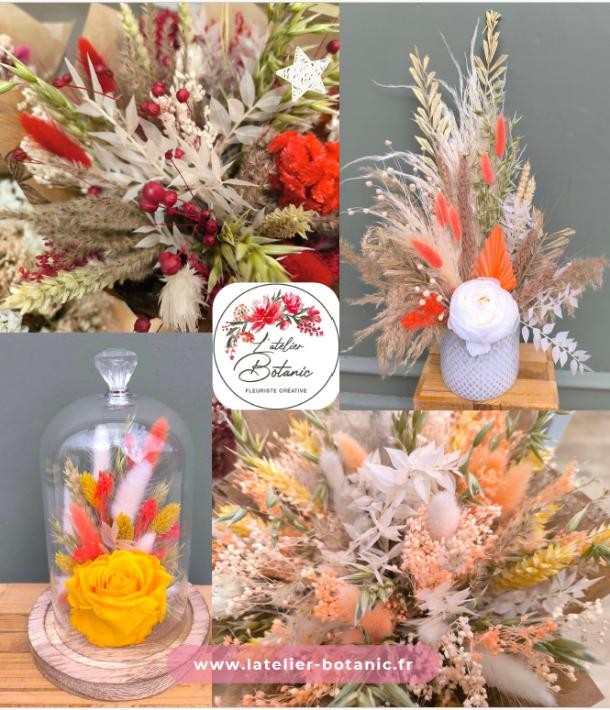 L Atelier Botanic : l’élégance intemporelle des fleurs séchées