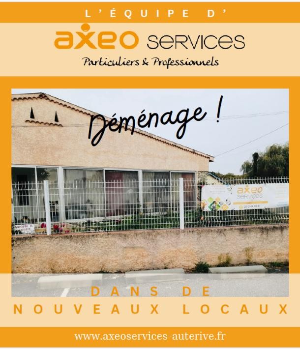 Axeo Services Auterive déménage pour encore mieux vous accueillir !