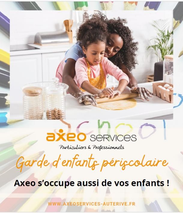 Axeo Services : simplifiez vos fins de journée avec la garde d’enfants périscolaire