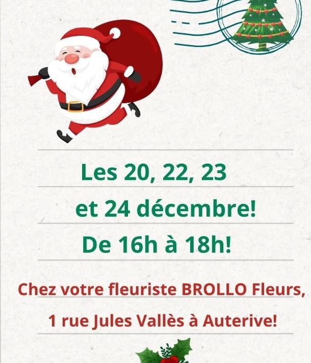 Votre Photo avec le Père Noël offerte !