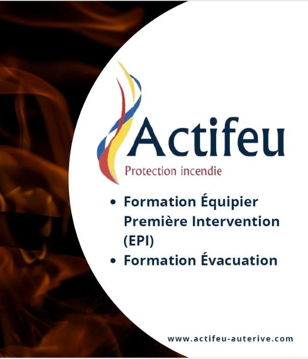 Formations incendie professionnelles avec Actifeu