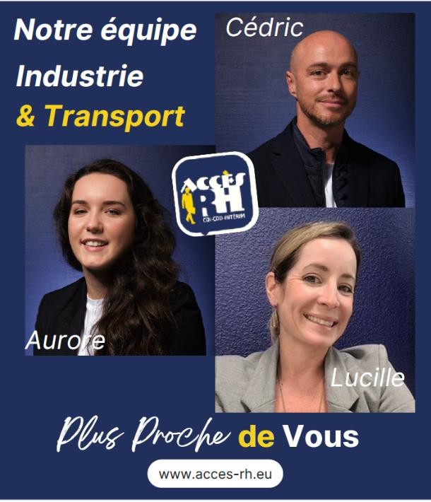 Notre équipe Industrie & Transport !