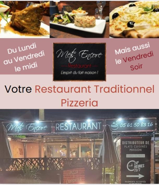 Votre restaurant Mets Encore : une adresse conviviale aussi le vendredi soir !