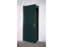 BLOC PORTE METALLIQUE EN 3 POINTS DE FERMETURE  DE CAVE ET DE SERVICE FICHET AVEC SURETE 787 Z  