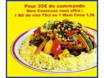 Pour 35 euros de commande