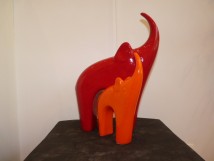 El&eacute;phants en C&eacute;ramique
