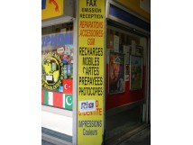 Fax, cartes pr&eacute;pay&eacute;es, GSM