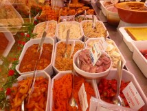 Les crudit&eacute;es