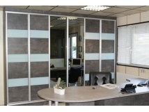 Bureau B&eacute;ton clair-fonc&eacute;