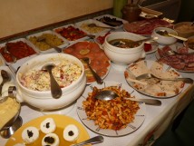 Buffet des Entr&eacute;es